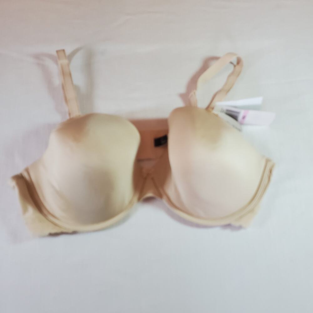 Felina Womens Bra Size 40D Beige Nude Underwired Padded T-Shirt Comfort Everyday